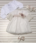 Set abito cerimoniale, cardigan e fascetta