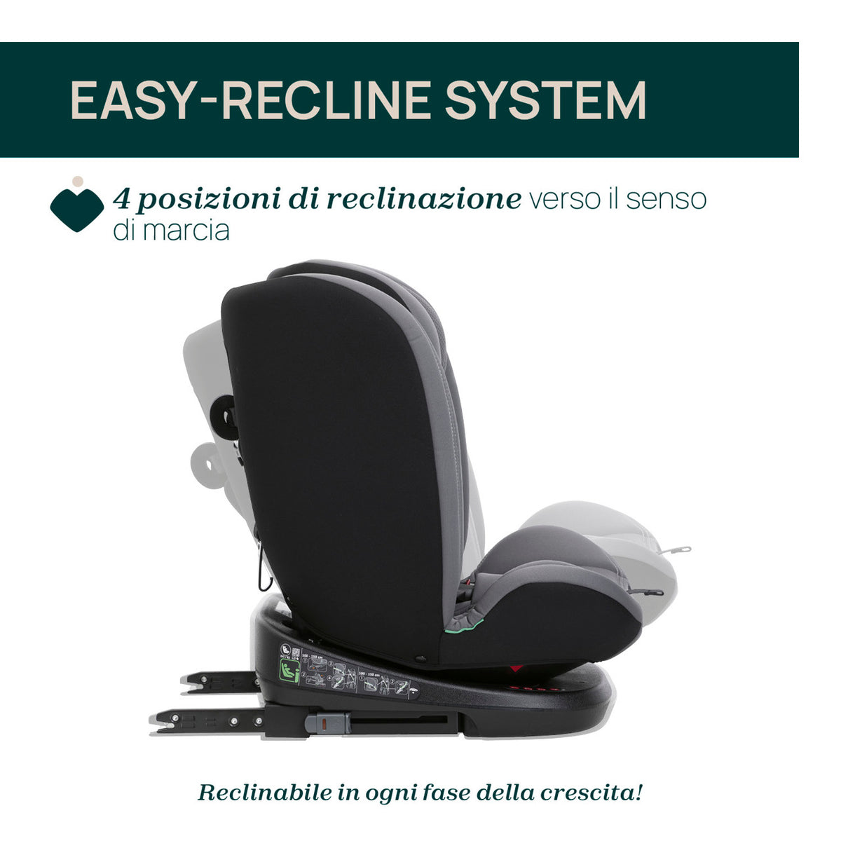 Seggiolino auto mokita i-s grey Chicco