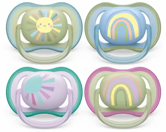 2 succhietti ultra air 0-6m mixed sole Avent