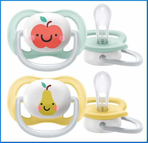 2 succhietti ultra air 0-6 m neutro frut Avent