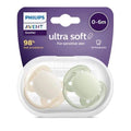 2 succhietti ultra soft 0-6m mixed Avent