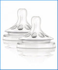 2 tettarelle natural flusso medio Avent