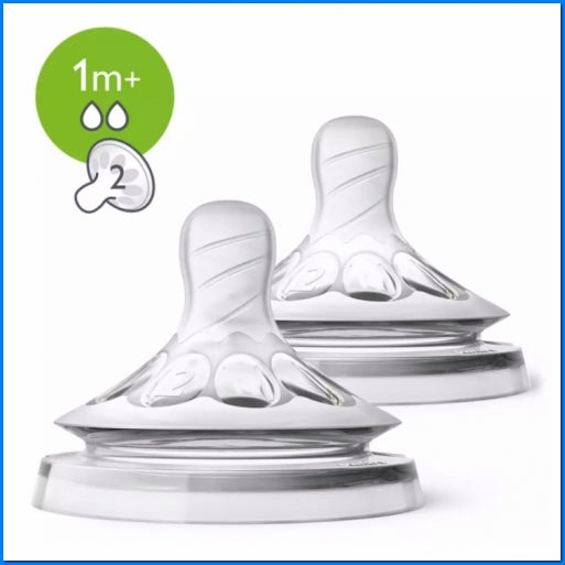2 tettarelle natural 3.0 – 1m+ Avent