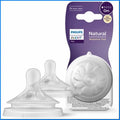 2 tettarelle natural 3.0 6m+ Avent