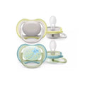 2 succhietti ultra air 0-6m dayenight Avent
