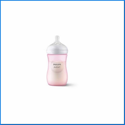Biberon natural rosa 3.0 260ml Avent