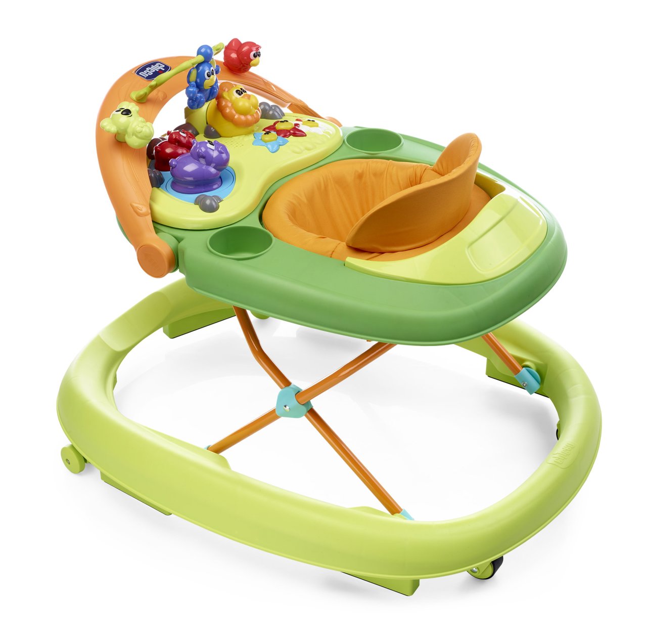 Girello walky talky green wave Chicco