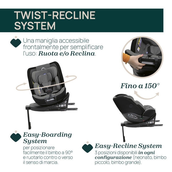 Seggiolino auto everone i-s grey  Chicco