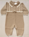 Tutina in filato beige