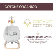 Sdraietta zen wave wooden Chicco