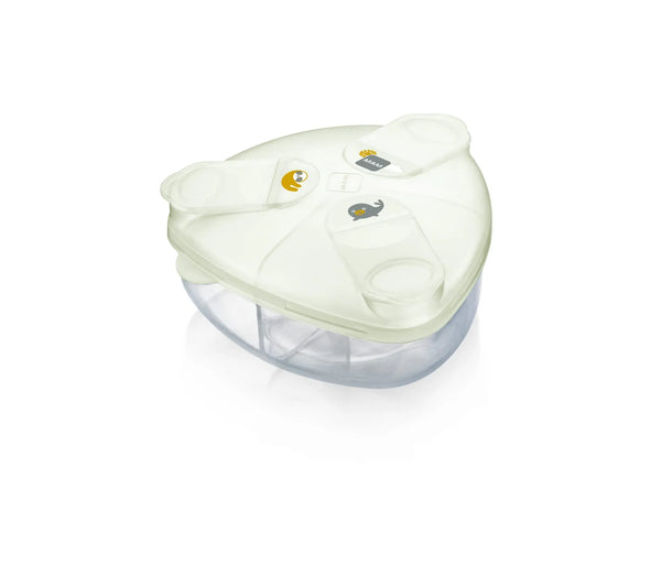Contenitore latte in polvere bianco MAM