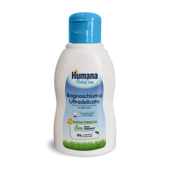 Bagnoschiuma 200 ml Humana
