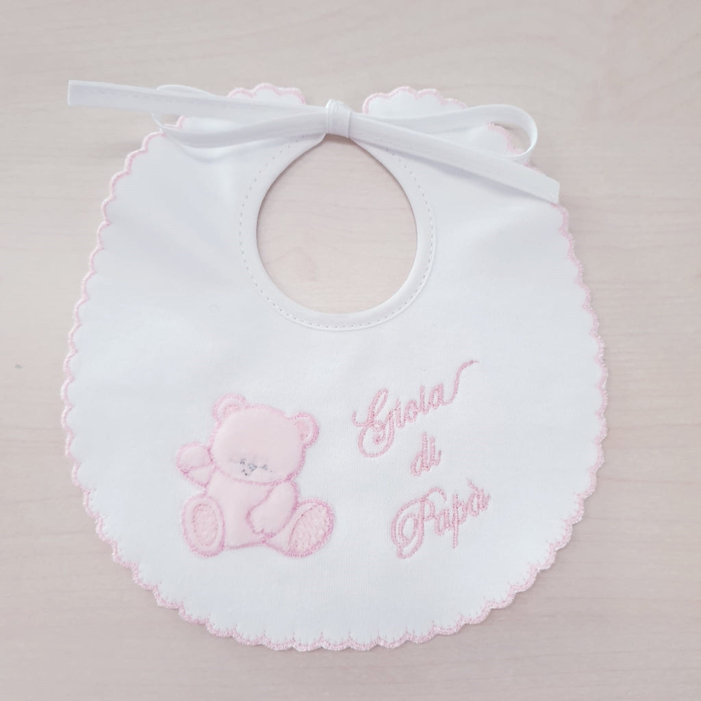 Bavetta ricamata “Gioia di papà”
