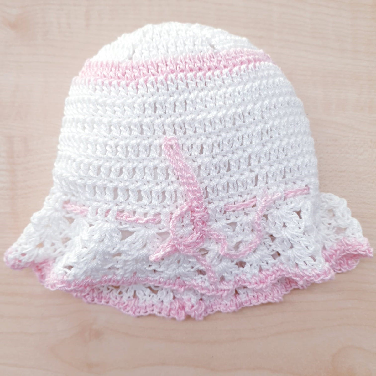 Cappellino artigianale 100% cotone