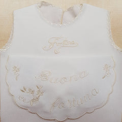 Set camicina della fortuna e bavetta nascita