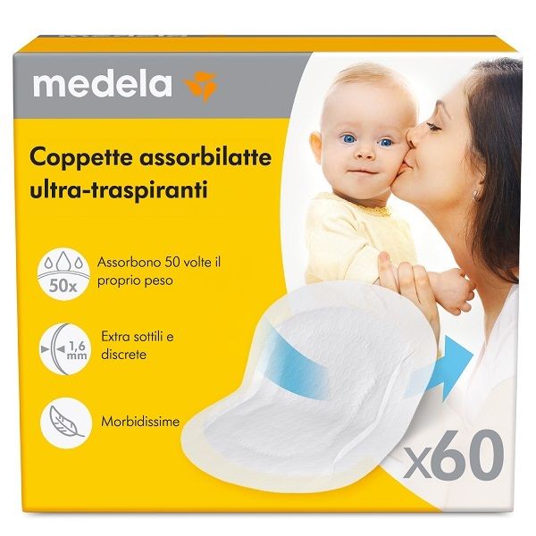 Coppette assorbilatte ultratraspiranti