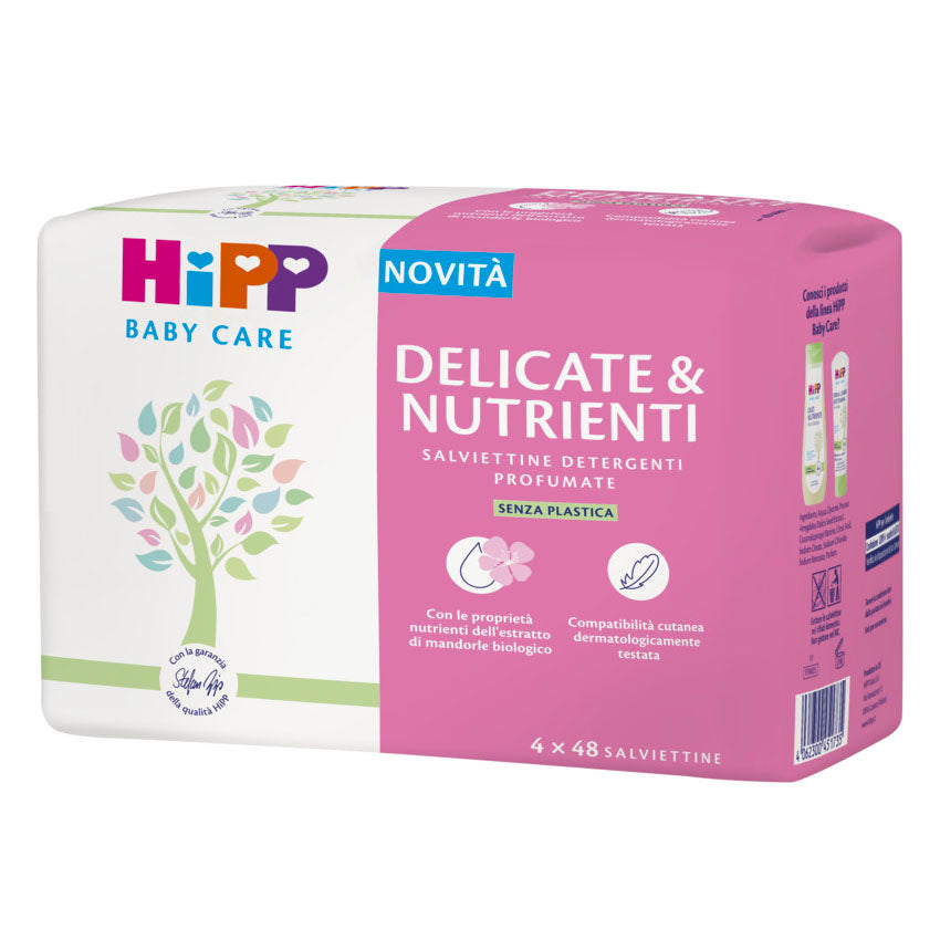 Salviettine delicate e nutrienti 1×48 – pz. 16 HiPP