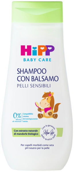 Shampoo con balsamo 200 ml HiPP