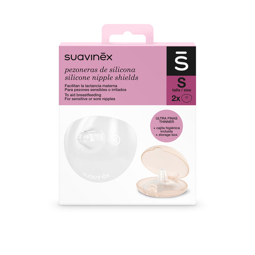 Paracapezzoli di silicone 2 unità Suavinex