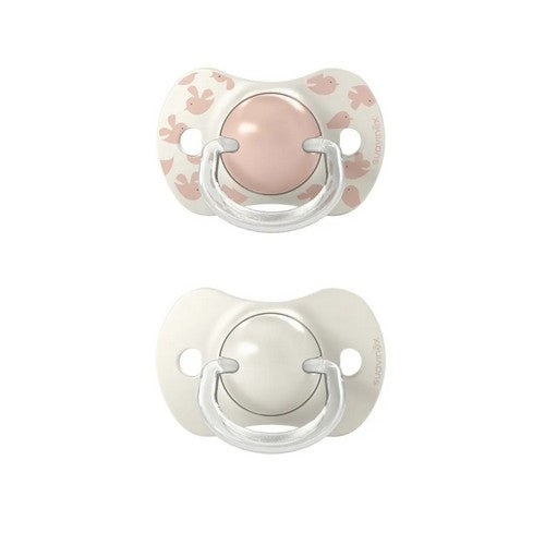 Succhietti Birdies Tettina SX PRO 6/18M Rosa Sauvinex