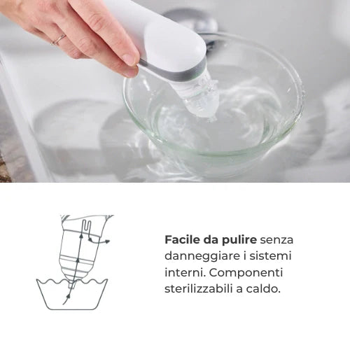 Aspiratore nasale elettrico con batteria ricaricabile - 2150 Nuvita