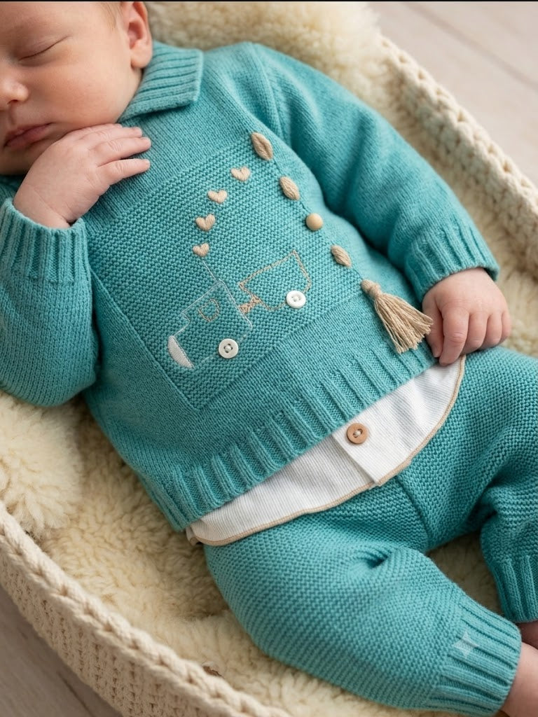 Coordinato uscita clinica completo di accessori