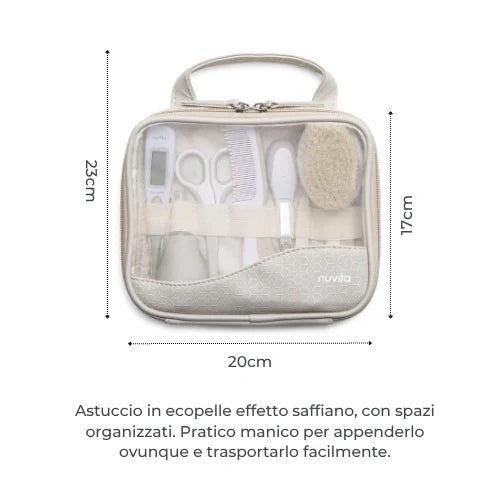 Beauty set per la cura del bambino con termometro digitale - 1147 Nuvita