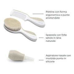 Beauty set per la cura del bambino con termometro digitale - 1147 Nuvita