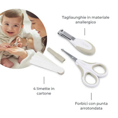 Beauty set per la cura del bambino con termometro digitale - 1147 Nuvita