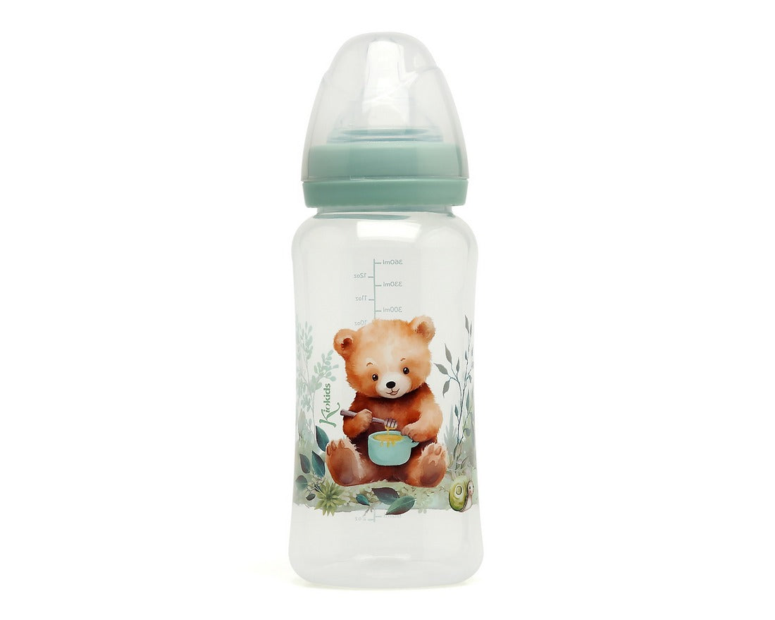 Biberon anticolica 360 ml salvia +6m Kiokids