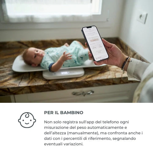 Bilancia neonati e gravidanza - PrimiPesi Mum & Baby 1330 Nuvita