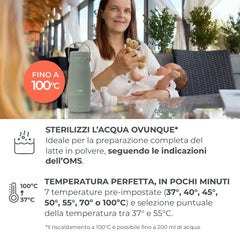 Bollitore e scalda latte portatile Hot'n'Go - 1190 Nuvita