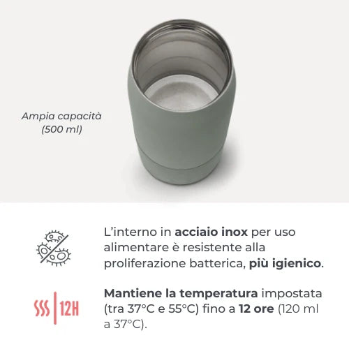 Bollitore e scalda latte portatile Hot'n'Go - 1190 Nuvita