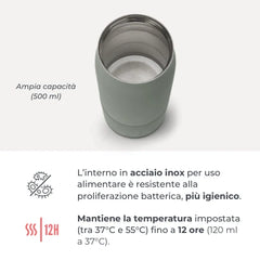 Bollitore e scalda latte portatile Hot'n'Go - 1190 Nuvita