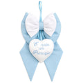 Fiocco nascita cuore con scritta