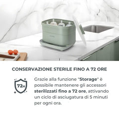 Sterilizzatore con asciugatura 2 in 1 SteriDry - 1088 Nuvita