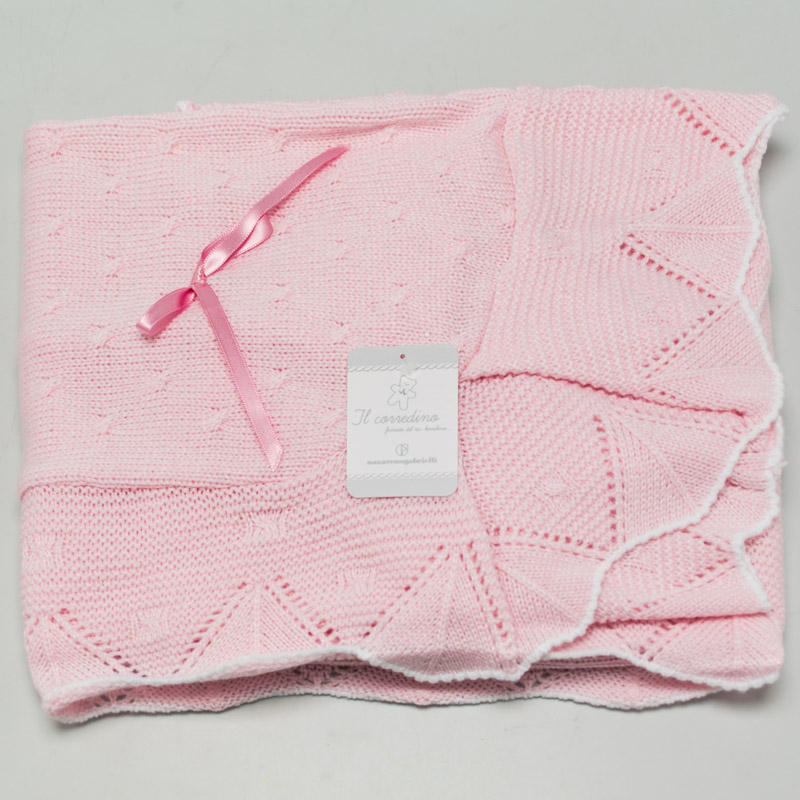 Coperta culla misto lana