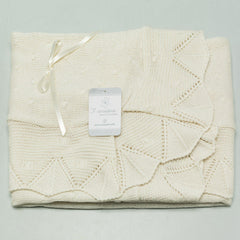 Coperta culla misto lana
