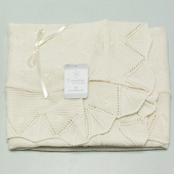 Coperta culla misto lana
