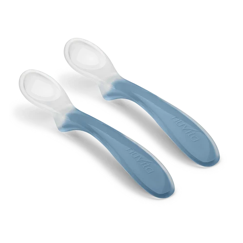 Set di 2 cucchiai in silicone - Easy Eating 8480 Nuvita