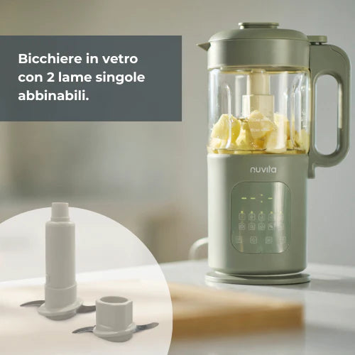 Cuocipappa multifunzione 7 in 1 Magic Pappa con Ricettario Nuvita Chef - 1967 Nuvita