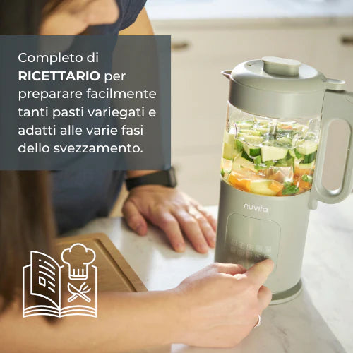 Cuocipappa multifunzione 7 in 1 Magic Pappa con Ricettario Nuvita Chef - 1967 Nuvita