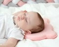Cuscino ergonomico per bebè rosa Kiokids