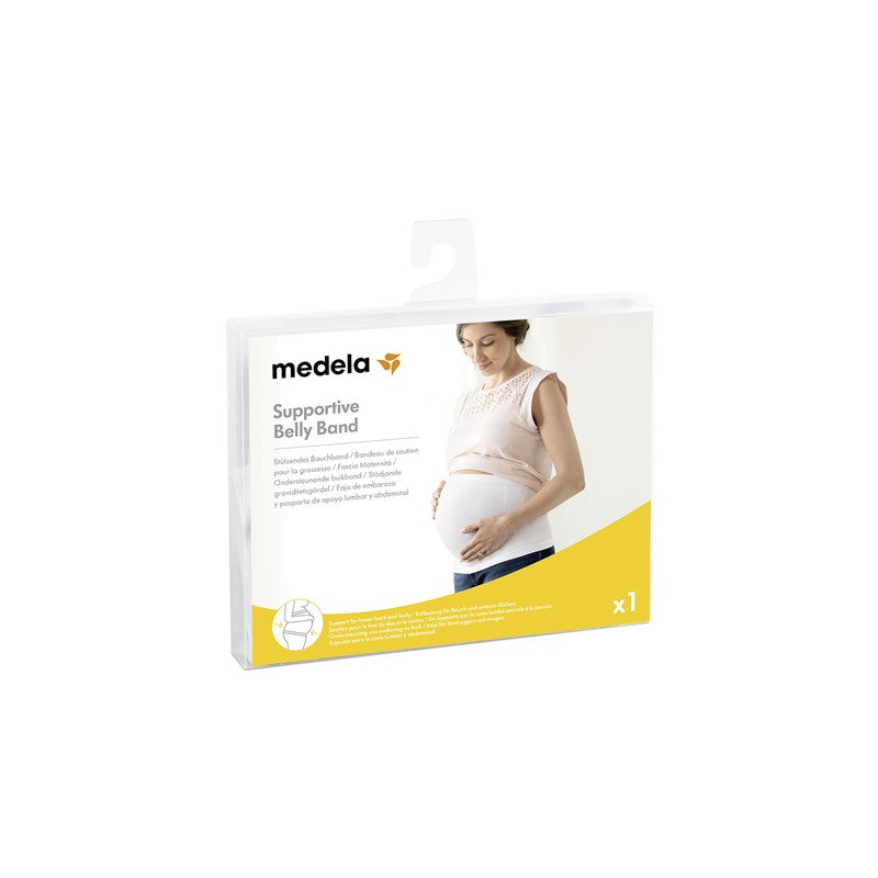 Fascia maternità misura bianca m