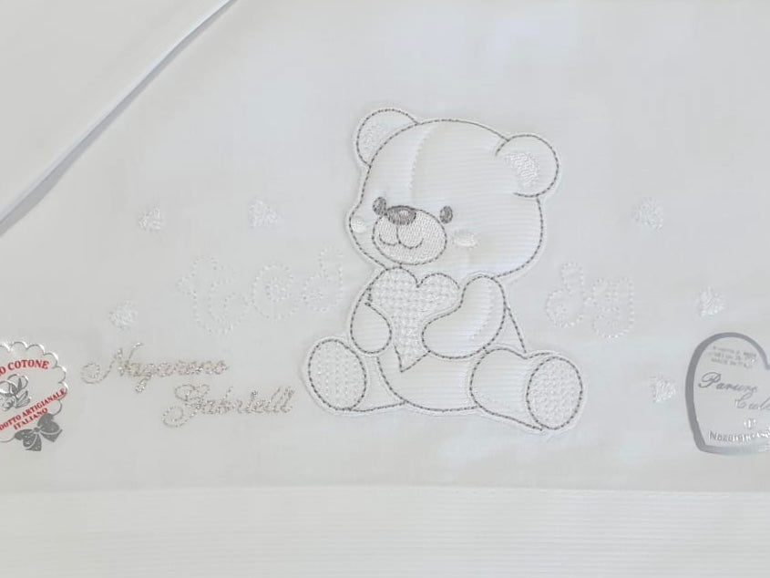 Lenzuolino per culletta next to me teddy