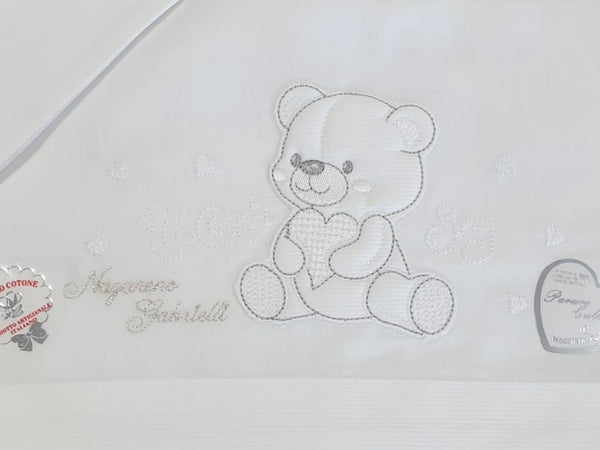 Lenzuolino per culletta next to me teddy
