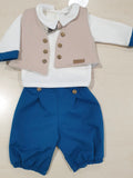 Completino tre pezzi in ciniglia tema Thiago