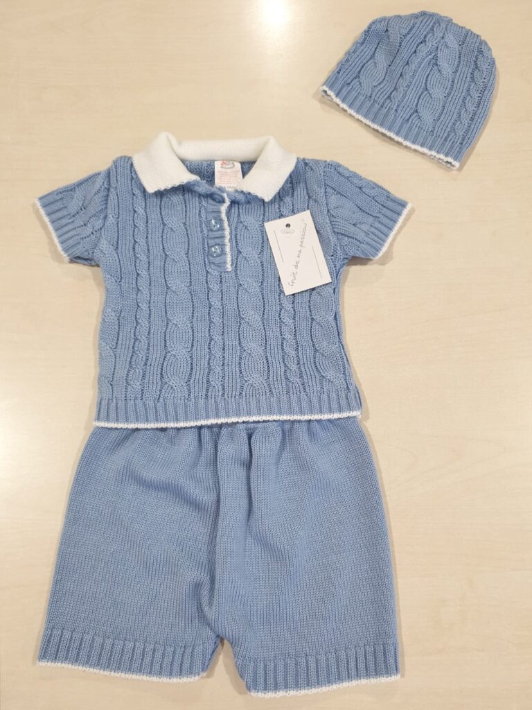 Completino 2 pz e cappellino estivo