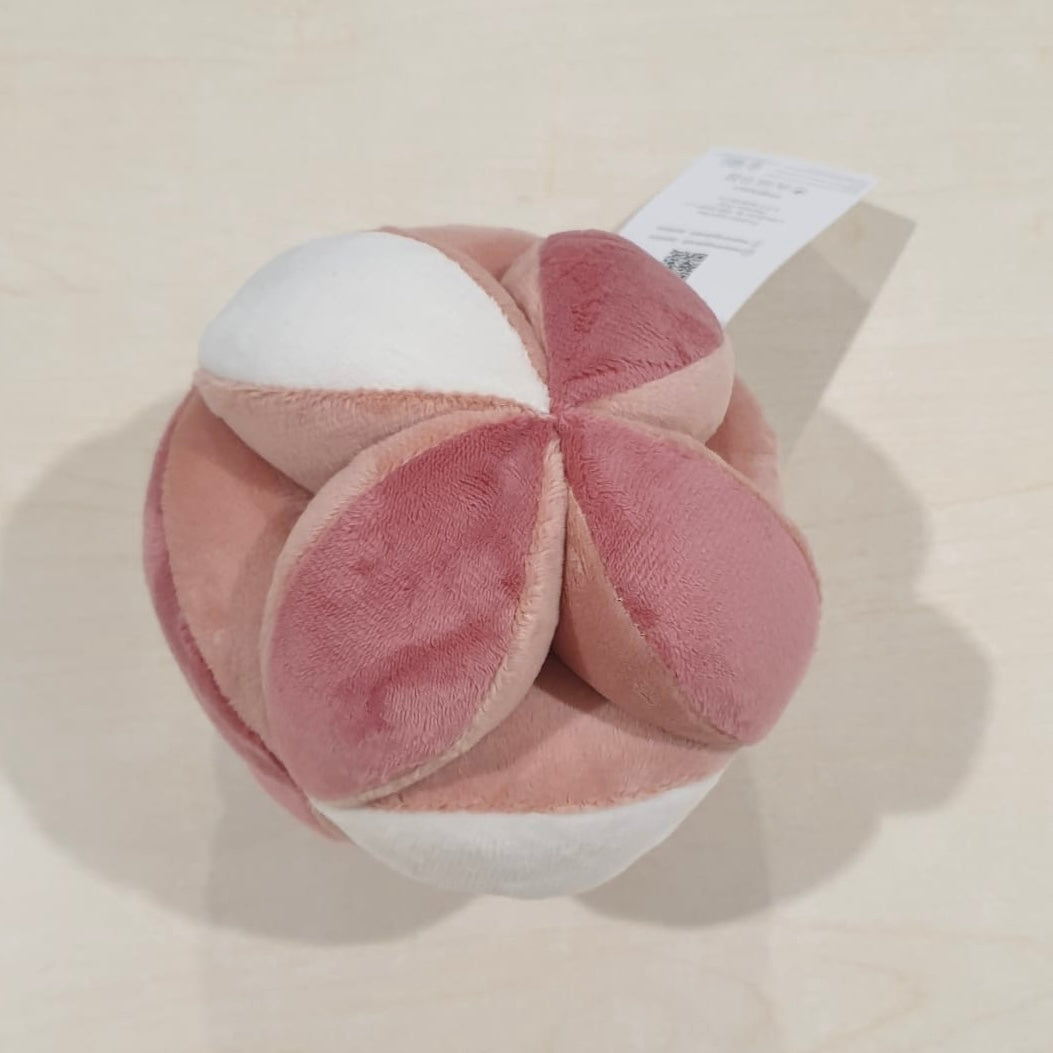 Pallina peluche con sonaglino