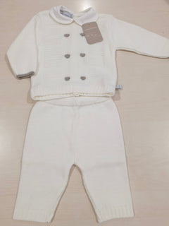 Completino 2 pz in maglia calda